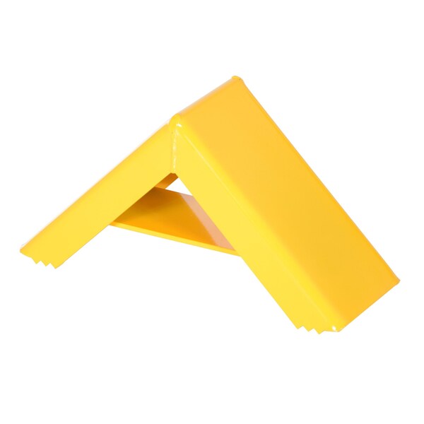 Steel Wheel Chock, 17 x 6 x 9-1/16"